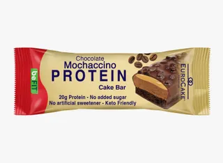 Eurocake Chocolate Mochaccino Protein Cake Bar, 65g