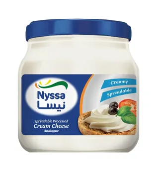 نيسا جبنة كريمية معالجة برطمان زجاج، 500g