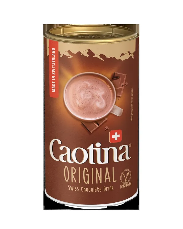 Caotina Original Cocoa Drink Mix with Genuine Swiss Chocolate, 200g