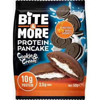 Bite & More Cookie & Cream Protein Pancake, 50g