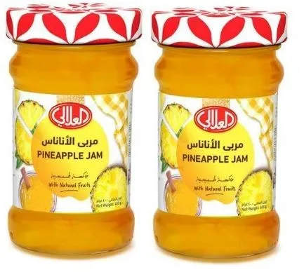 الألالي مربى أناناس 400جم × 2 قطع
