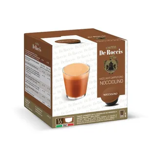 De Roccis Dolce Gusto Nocciolino Hazelnut Dolce Gusto Compatible 16 Capsules, 160g