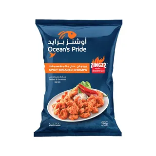 Ocean's Pride ZINGZZ Spicy Breaded Shrimps, 750g