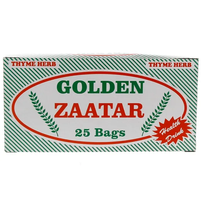 جولدن ثايم أكياس شاي زعتر 25 حبة
