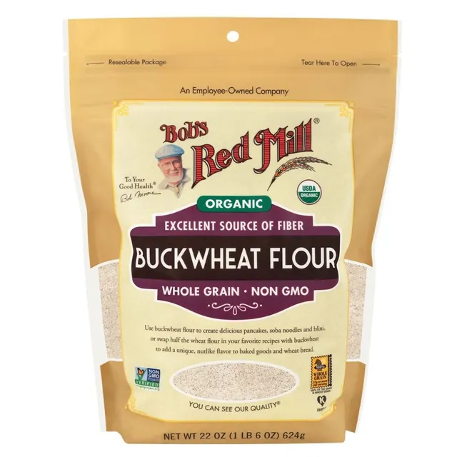 Bob's Red Mill Organic Buckwheat Flour 624 g