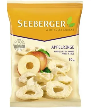Seeberger Apple Rings, 80g