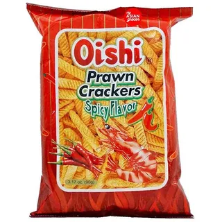 OISHI كراكرز الروبيان حار