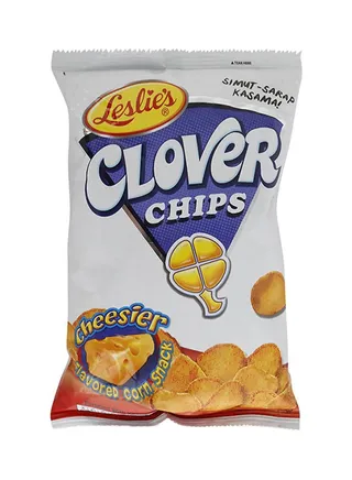 Leslies Clover Chips Cheese 55 G