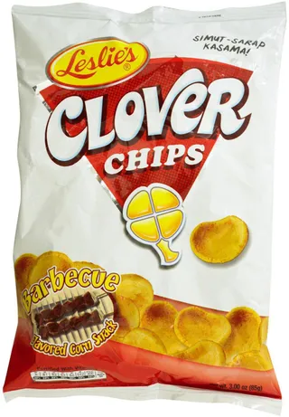 Leslie's Clover Chips BBQ 55g