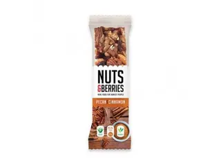 Nuts & Berries Pecan Cinnamon Bar 30 Gr