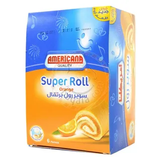 Americana Super Roll Orange 6 pcs x 85 g