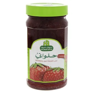 Halwani Bros Strawberry Jam - no added sugar 400 gr