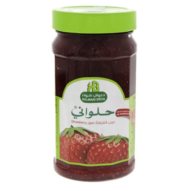 Halwani Bros Strawberry Jam - no added sugar 400 gr