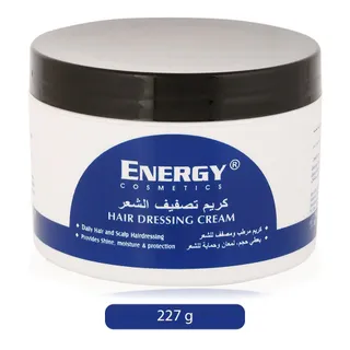 Energy Cosmetics Hair Dressing Cream, 8 oz