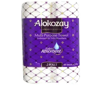 ألوكوزاي منشفة متعددة الأغراض 2x60sh