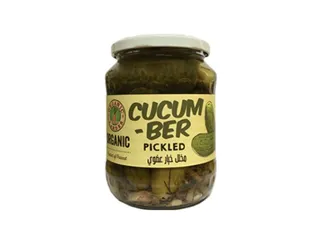 Organic Larder Pickled Cucumber 680 gr