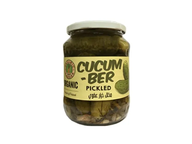 Organic Larder Pickled Cucumber 680 gr