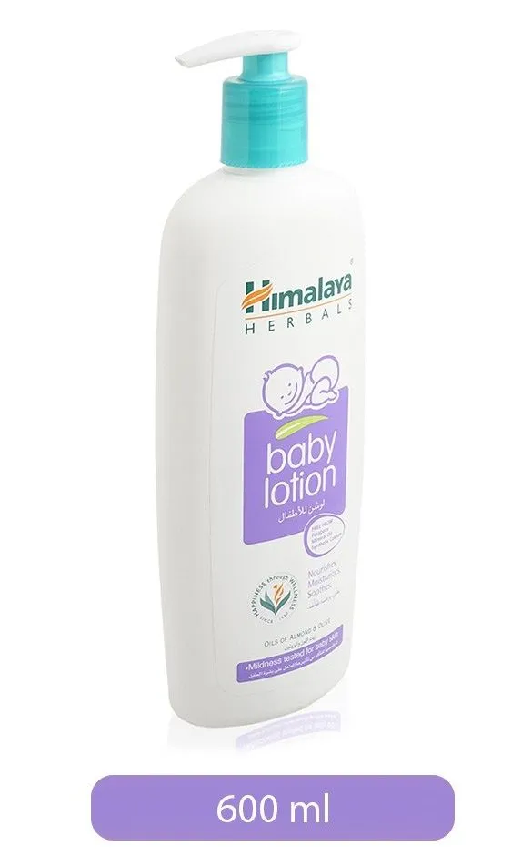 هيمالايا لوشن أطفال عشبي باللوز والزيتون، 600ml