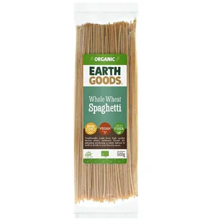 Earth Goods Organic Whole Wheat Spaghetti, 500g