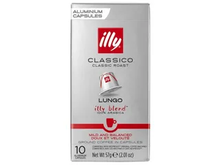 Illy Classico Lungo Coffee Capsules, 10 Capsules
