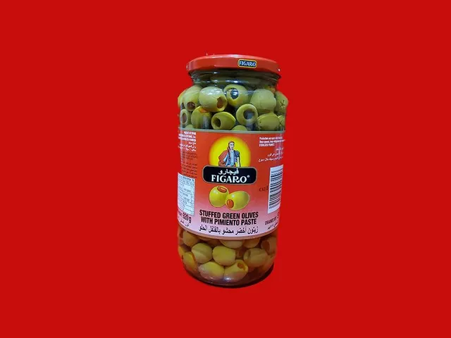 فيغارو زيتون أخضر محشو 575Gm