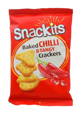 Nabil Snackits Chili & Tangy Baked Crackers, 26g
