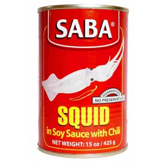 Saba Squid in Soy Sauce with Chili 425g