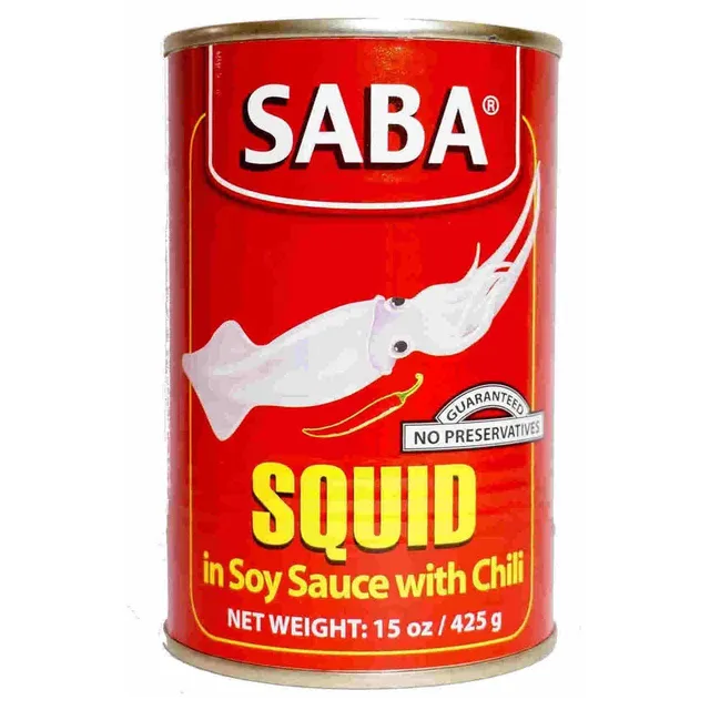 Saba Squid in Soy Sauce with Chili 425g