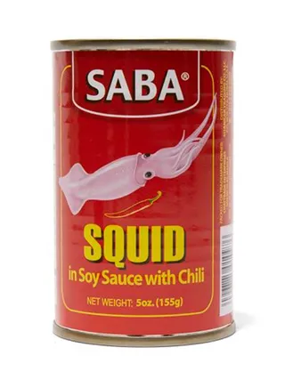 Saba Squid in Soy Sauce with Chili 155g