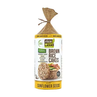 Rice Up Sunflower Seeds Brown Rice Cakes 120g