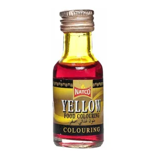 Natco Yellow Food Colour, 28ml