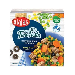العلالي سلطة خضروات مع تونة, 185g