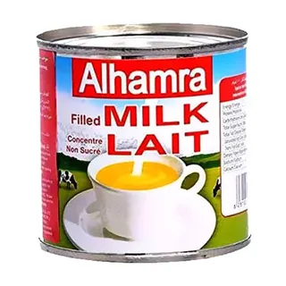 الحمراء حليب مبخر, 170g