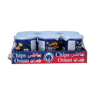 عمان شيبس شطة، 6x37g
