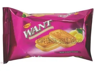 Kitco Want Lemon Cream Biscuit 45g