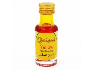 Qaisar Yellow Liquid Food Colour 28ml