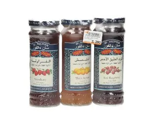 سان دالفور مربى فواكه متنوعة 284غ *3قطع