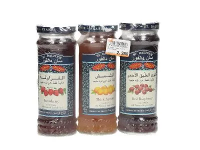 St. Dalfour Assorted Fruit Jam 3 pcs x 284 g