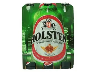 Holsten Non Alcohol Malt Beverage Pomegranate Flavor 6 pcs x 330 ml