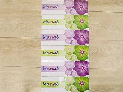 Manal Facial Tissue 140'Sx6