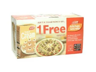 Kdd Thick Cream 5 pcs + 1 Free x 250 g