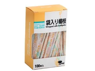 Yanagi Singly Wrapped Toothpicks 100