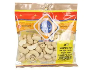 Ahlia Cashew Nuts, 100g