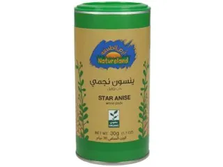 Natureland Organic Whole Star Anise 30 g
