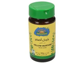 Natureland Yellow Mustard Whole Seeds 60 g