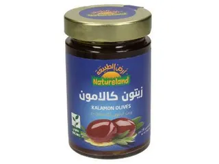 Natureland Organic Kalamon Olives In Olive Oil 280 g