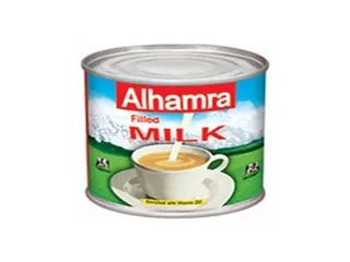 الحمراء حليب مدعم 48X170gm