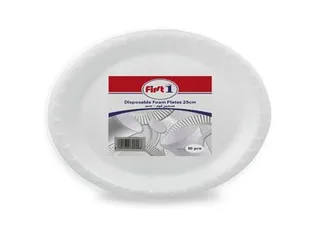 فيرست 1 طبق فوم 10 إنش 50 Pc