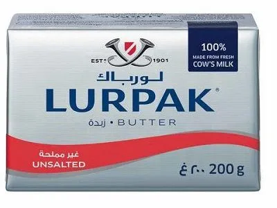 Lurpak Unsalted Butter 200 Gm