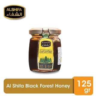 الشفاء عسل غابة سوداء 125جم